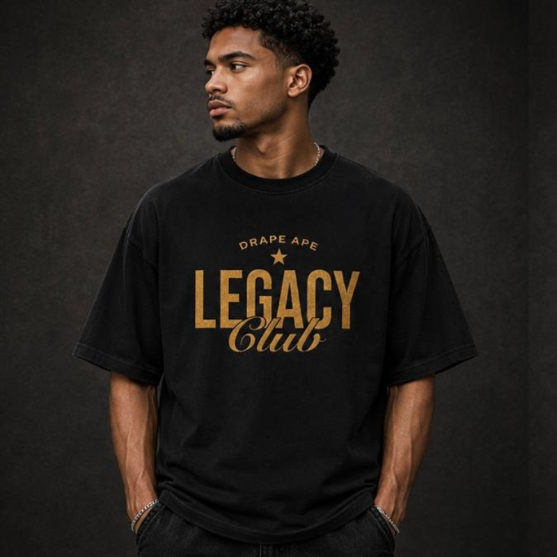 Drape Ape Legacy Club Gold Tee