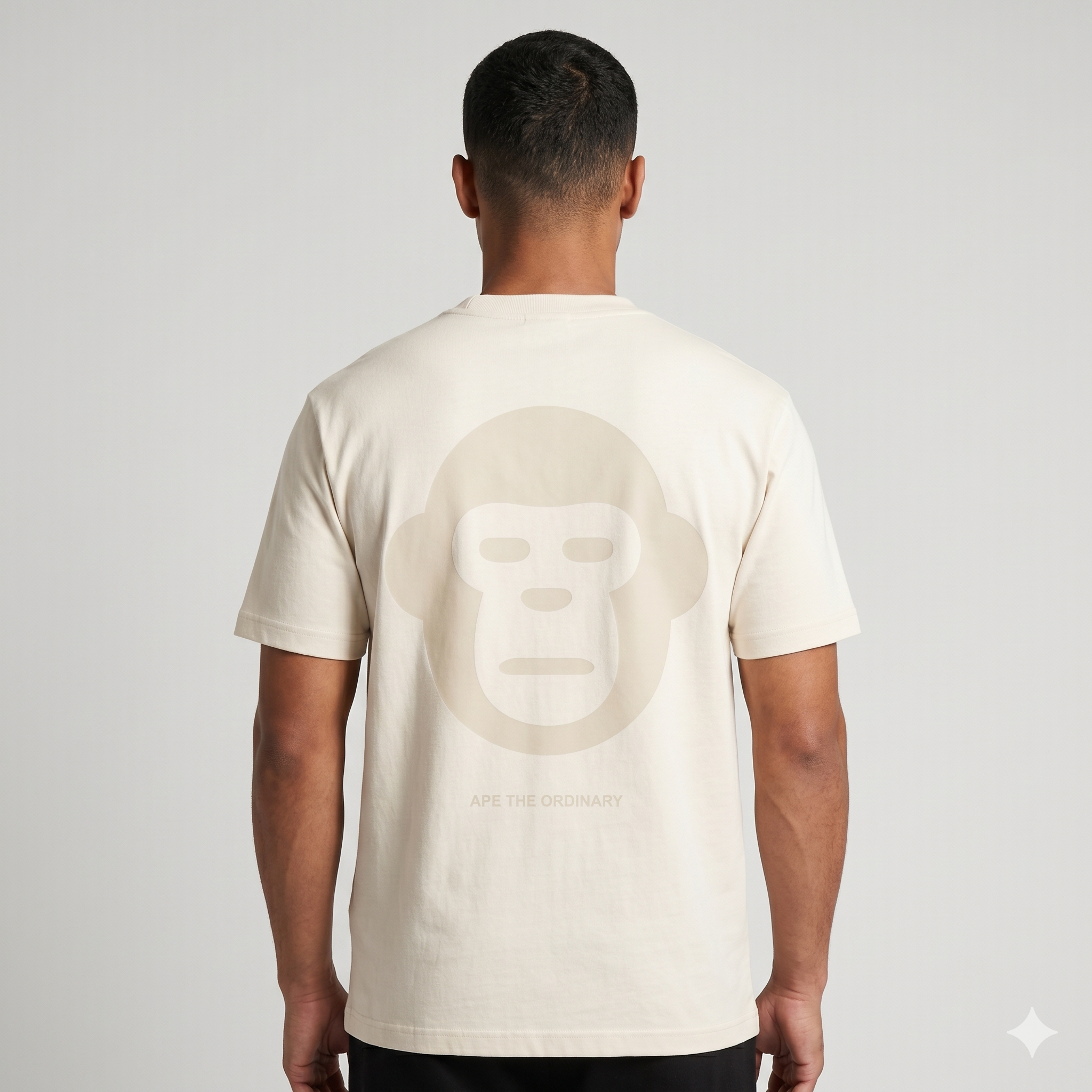 The Essentials TONE-ON-TONE T-SHIRT – SAND