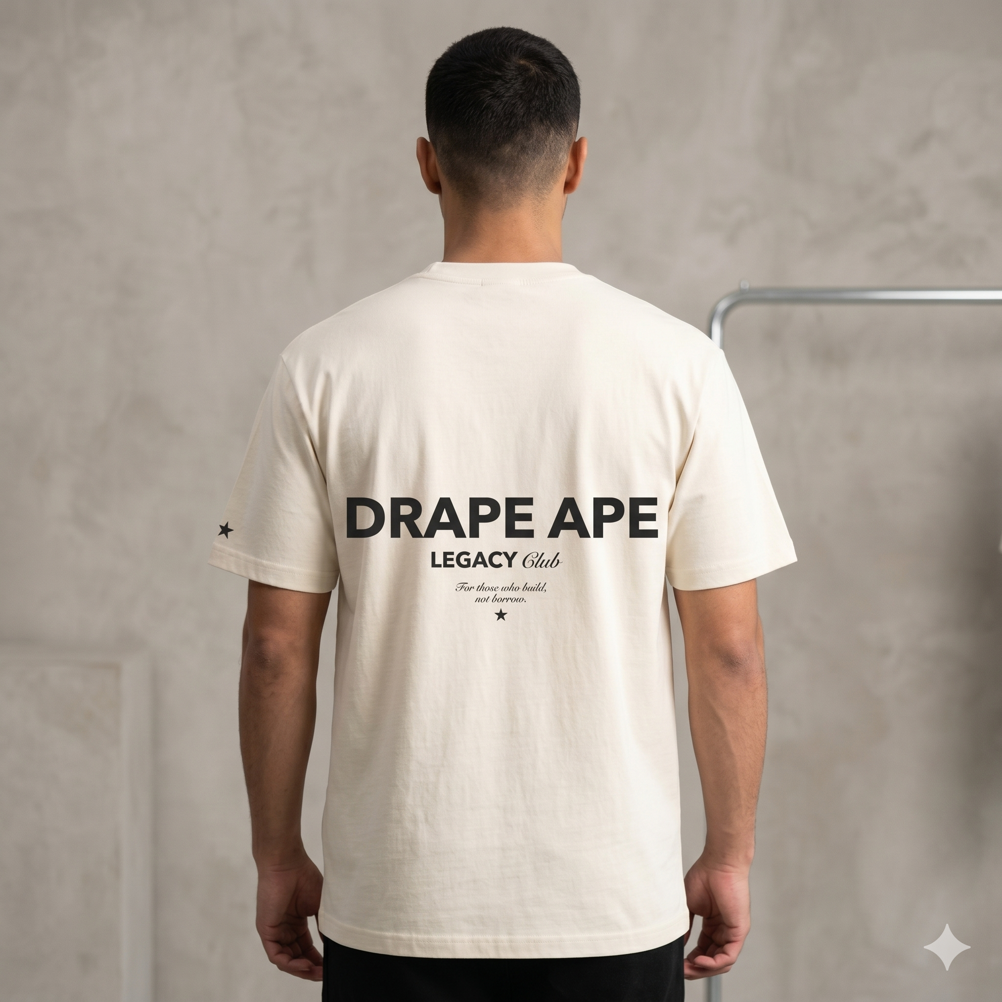 LEGACY CLUB SIGNATURE T-SHIRT – IVORY