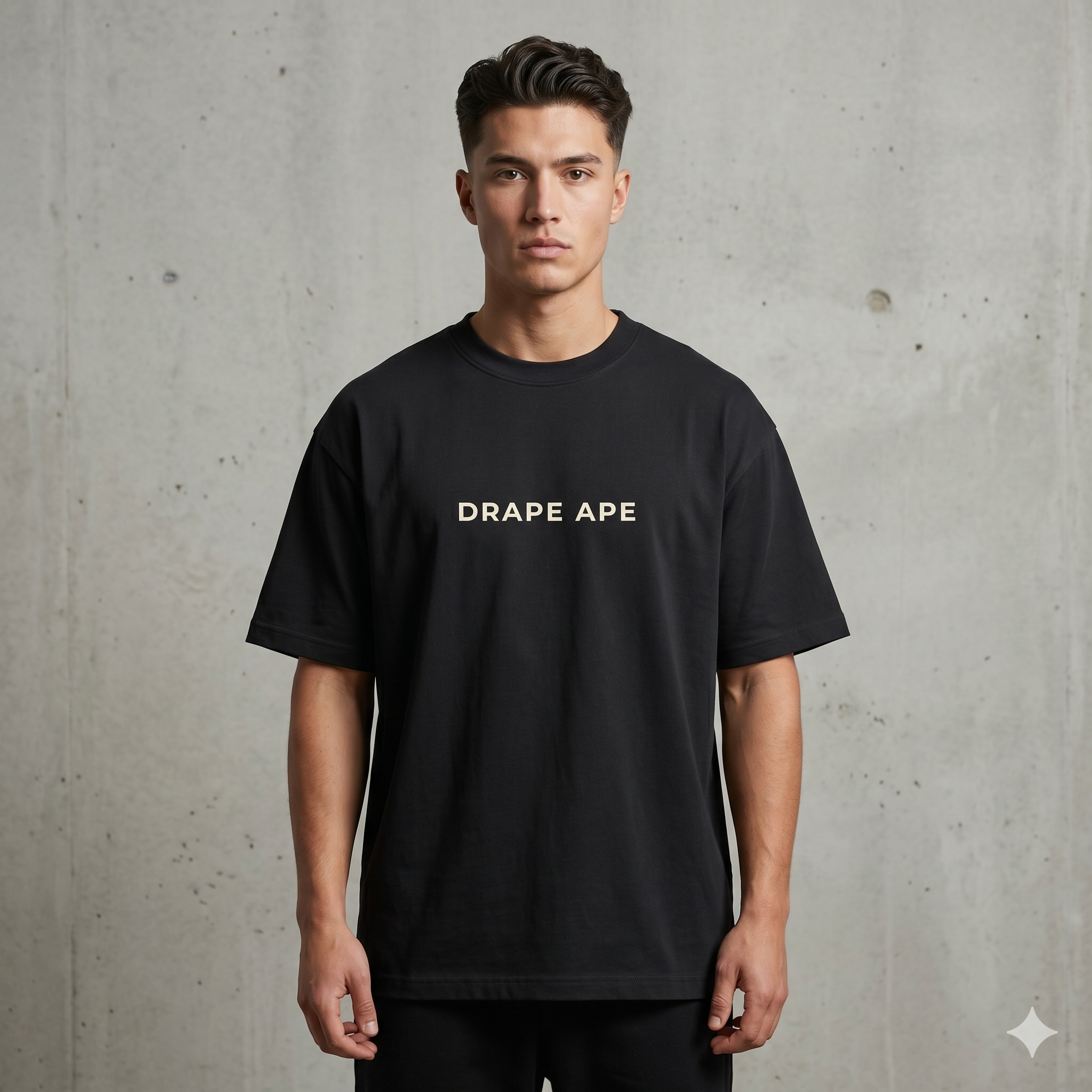 PRIMAL LINE SYMBOLIC GRAPHIC T-SHIRT – BLACK